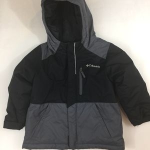 Columbia Boys Hooded Jacket Size 3T